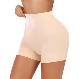 HeyGirl Womens Seamless Shaping Boyshorts High Waist Tummy Control Shaper Medium